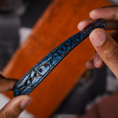 Crocodile | Onyx Blue