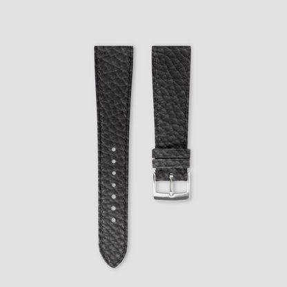 Bespoke Handmade Charcoal Grey Watch Strap