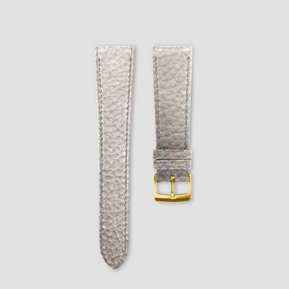 Bespoke Handmade Light Grey Watch Strap