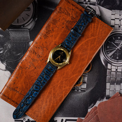 Crocodile | Onyx Blue